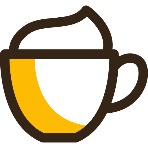 Cafe, cappuccino, coffee, drink, beverage, cream, cup icon - Free download