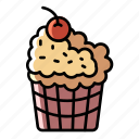 cupcake, cake, dessert, sweet, ice cream, bakery, cream, ice, sweets