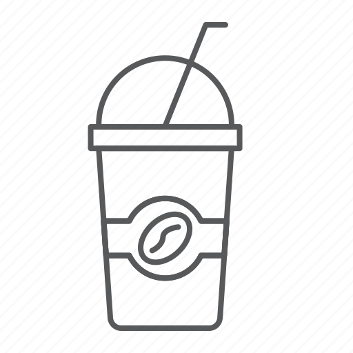 Iced, coffee, drink, frappe, ice, latte, cold icon - Download on Iconfinder