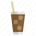 beverage, coffee, cold, drink, ice coffee, refreshment, summer