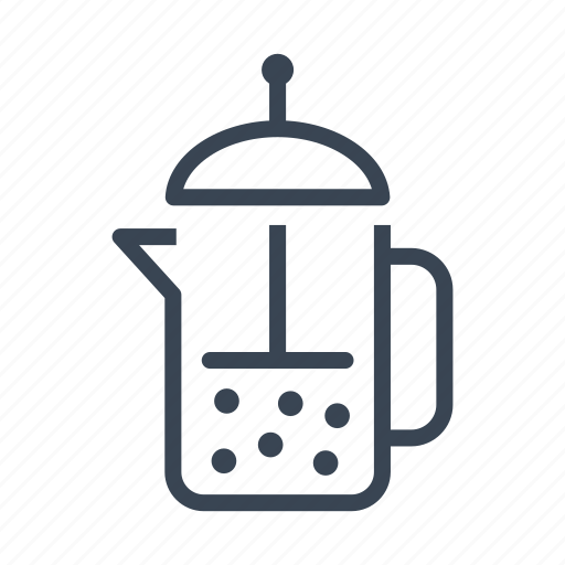 Coffee, coffeemaker, maker, piston icon - Download on Iconfinder