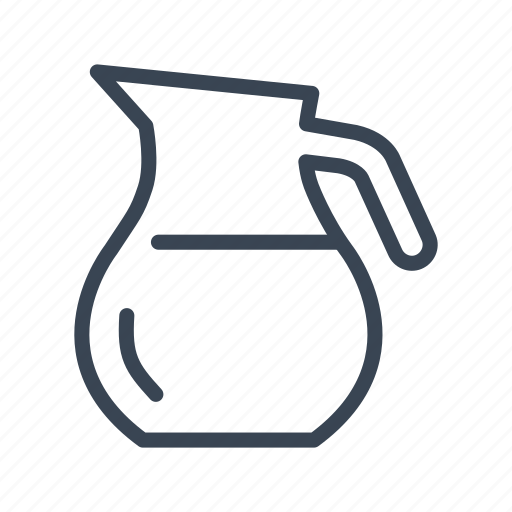 Carafe, jar, milk, pitcher icon - Download on Iconfinder