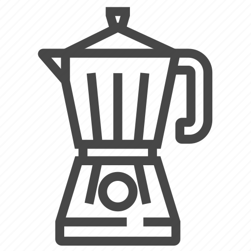 Barista, coffee, coffee pot, espresso, italian, maker, pot icon - Download on Iconfinder