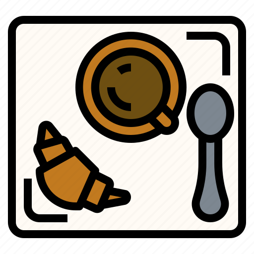 Breakfast, coffee, croissant, morning icon - Download on Iconfinder