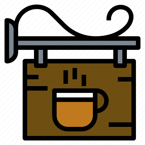 Coffee, landmark, location, shop, sign icon - Download on Iconfinder