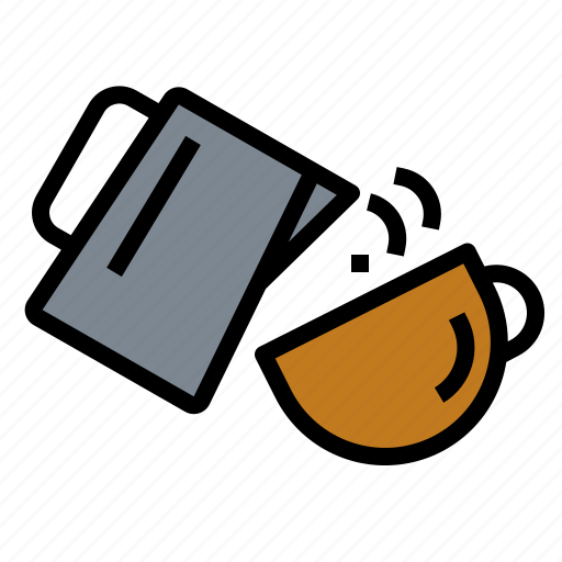 Art, coffee, drink, latte, milk, pouring icon - Download on Iconfinder