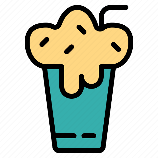 Dessert, drink, milkshake, soda icon - Download on Iconfinder