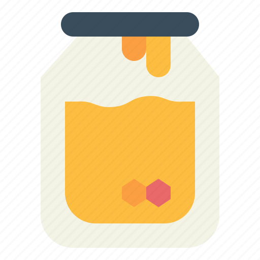 Healthy, honey, jar, sweet icon - Download on Iconfinder