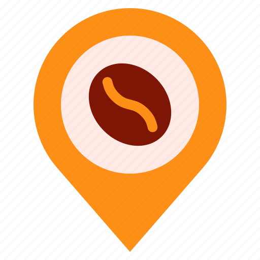 Cafe, location, map, navigation, pin, place icon - Download on Iconfinder