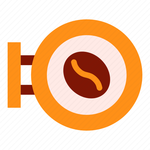 Bean, beverage, cafe, coffee, drink, shop, sign icon - Download on Iconfinder