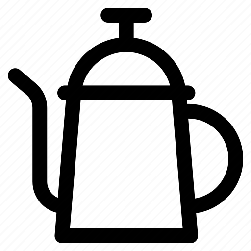 Beverage, coffee, household, kettle, kitchenware, pot, teapot icon - Download on Iconfinder