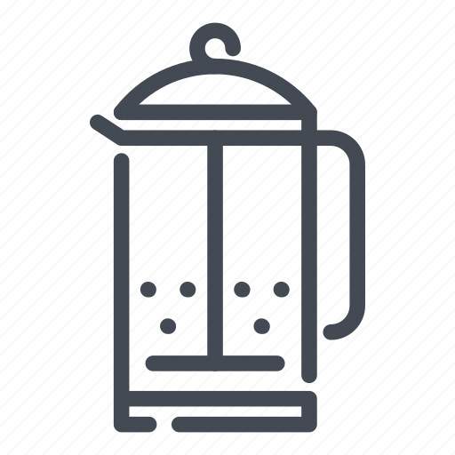 Coffee, french, press, tea icon - Download on Iconfinder