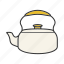 classic, kettle, pot, tea, teakettle, teapot 