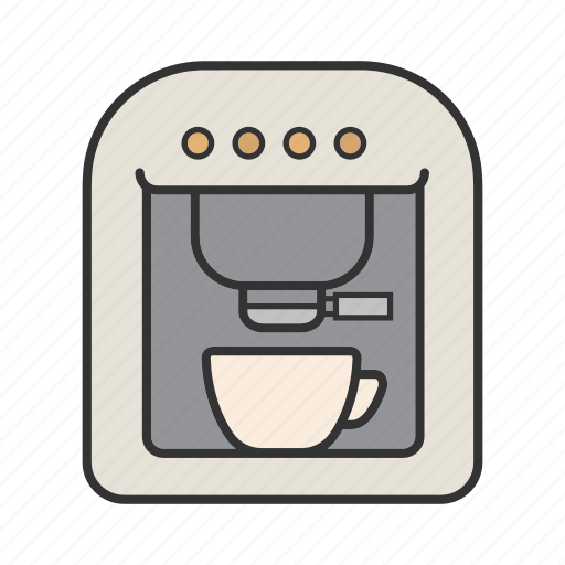 Appliance, coffee, coffeemaker, electric, espresso, machine, maker icon - Download on Iconfinder
