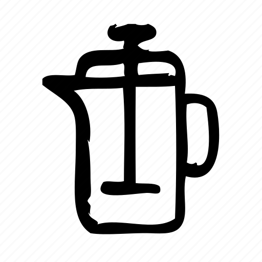 Bar, coffee, coffein, french, pot, press, restaurant icon - Download on Iconfinder