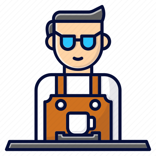 Avatar, barista, coffee maker, person icon - Download on Iconfinder