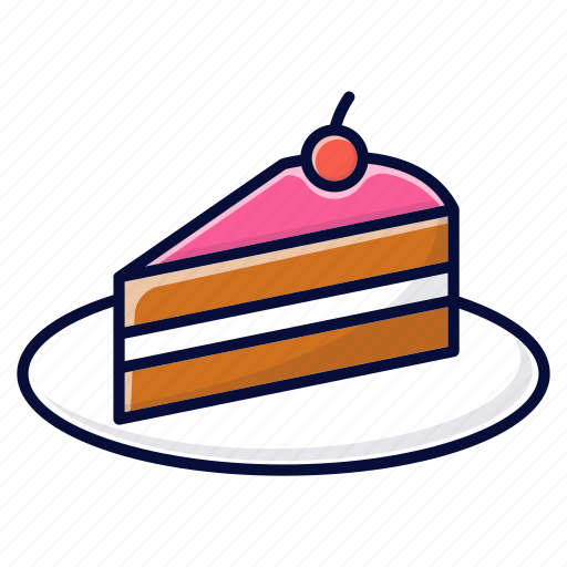 Cake, dessert, piece, sweet icon - Download on Iconfinder
