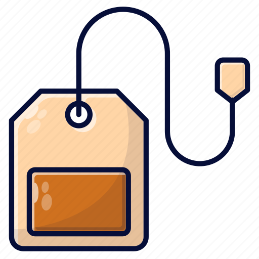 Bag, black tea, tea, tea bag icon - Download on Iconfinder