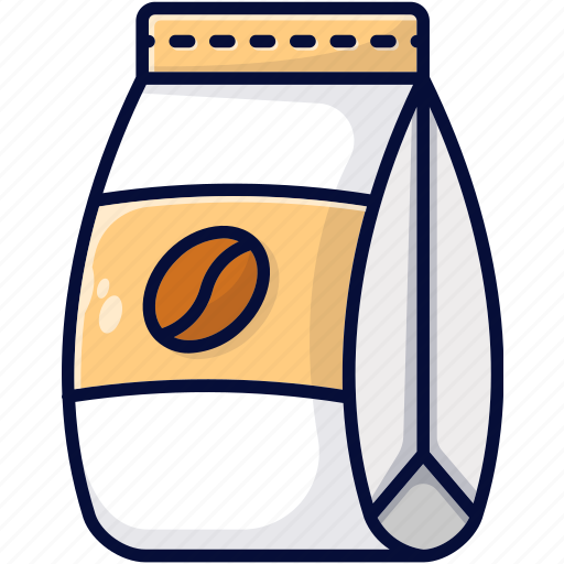Beans, coffee, sack, shop icon - Download on Iconfinder