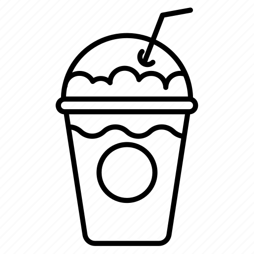 Coffee, frappuccino, ice coffee, iced latte icon - Download on Iconfinder