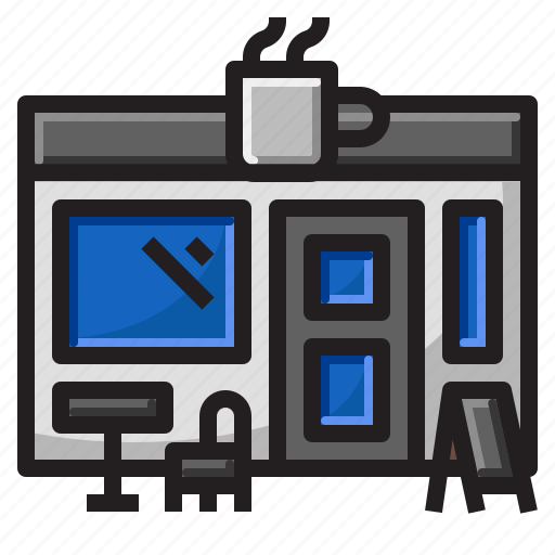 Cafe, coffee, shop icon - Download on Iconfinder