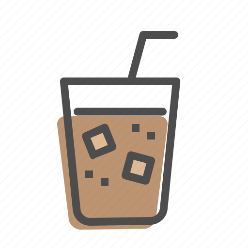Beverage, coffee, drink, ice icon - Download on Iconfinder
