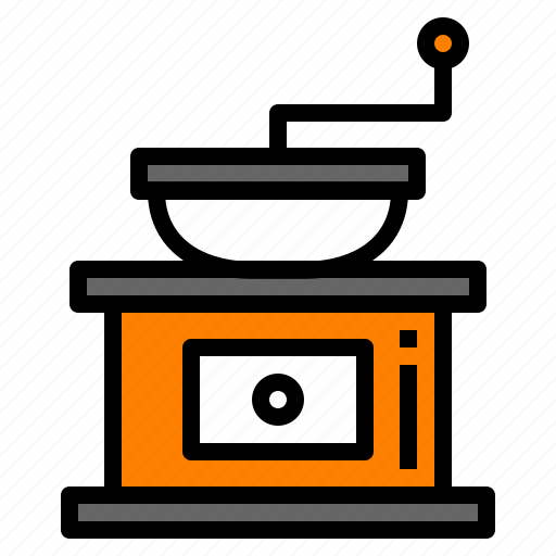 Barista, beverage, coffee, grinder, tool icon - Download on Iconfinder