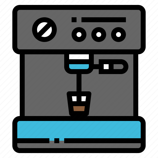 Beverage, coffee, drink, espresso, machine icon - Download on Iconfinder