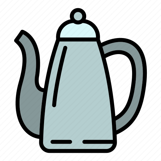 Coffee, pot, retro, silhouette, turkish, water icon - Download on Iconfinder