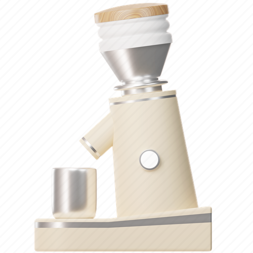 Coffee, grinder, side, cafe, coffeeshop, machine, coffeebean icon - Download on Iconfinder