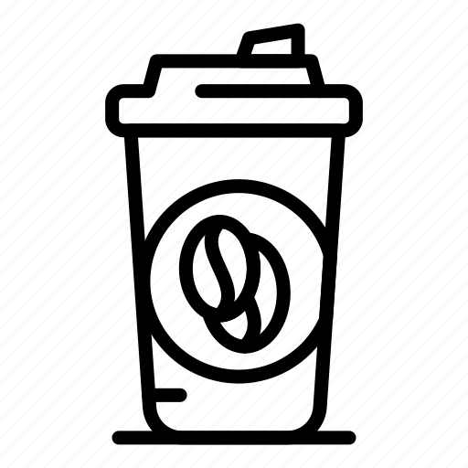 Coffee, cup, plastic, thin, vector, yul896 icon - Download on Iconfinder