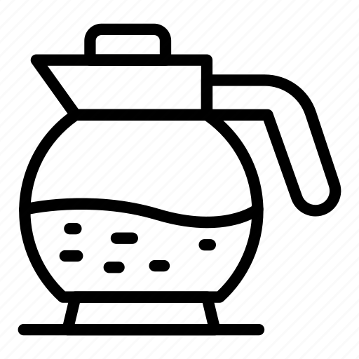 Coffee, glass, hot, pot, vector, yul896 icon - Download on Iconfinder
