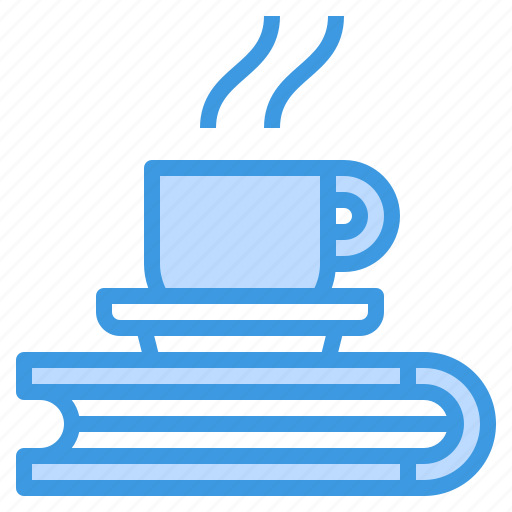Book, coffee, cup, drink, hot icon - Download on Iconfinder
