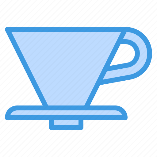 Coffee, drink, dripper, filter, hot icon - Download on Iconfinder