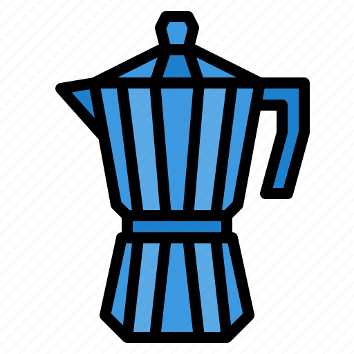Coffee, espresso, machine, maker, moka, pot, shop icon - Download on Iconfinder