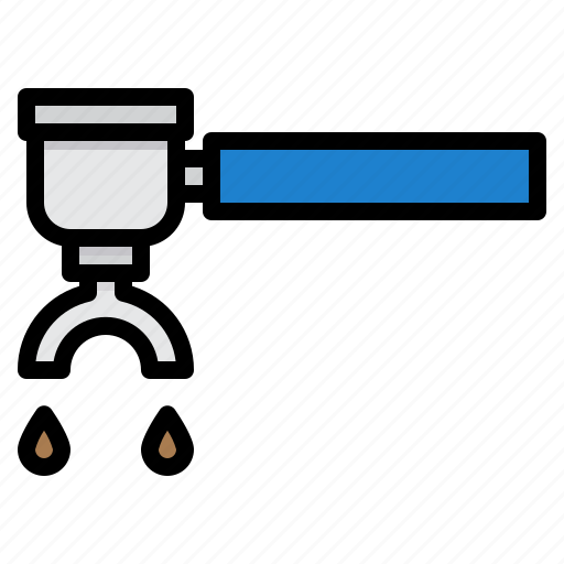 Coffee, drink, hot, maker, shop, tamping icon - Download on Iconfinder
