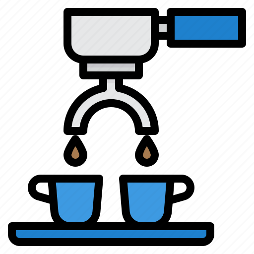 Coffee, drink, hot, maker, tamping icon - Download on Iconfinder