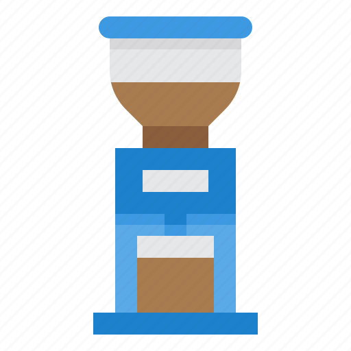 Coffee, grinder, shop, tool, utensil icon - Download on Iconfinder