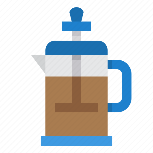 Coffee, drink, french, pot, press icon - Download on Iconfinder