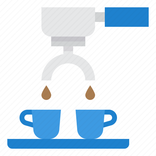 Coffee, drink, hot, maker, tamping icon - Download on Iconfinder