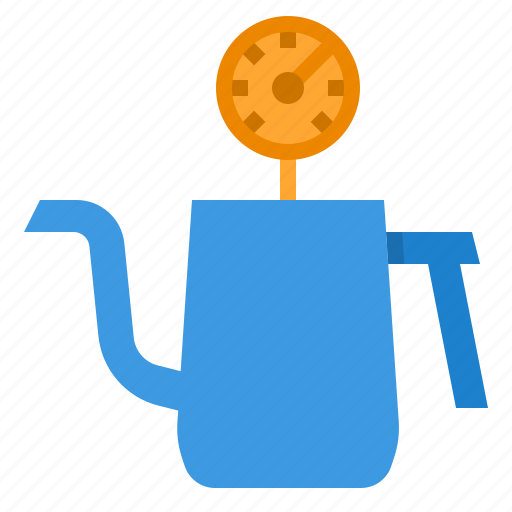 Coffee, pot, thermometer, water icon - Download on Iconfinder