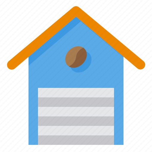 Coffee, factory, stock, storage, warehouse icon - Download on Iconfinder