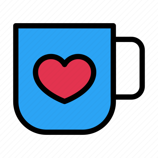 Tea, coffee, love, cup, mug icon - Download on Iconfinder