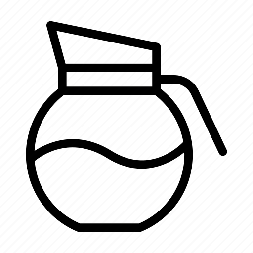 Jug, water, cafe, drink, caffeine icon - Download on Iconfinder