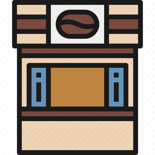 Coffee, shop, cafe, restaurant, drink, coffee shop icon - Download on Iconfinder