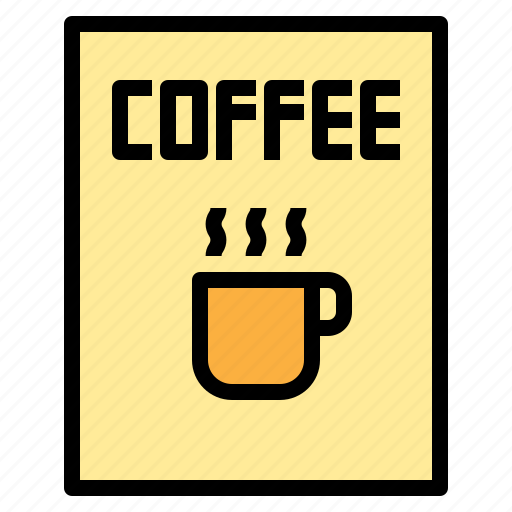 Coffee, coffee shop, drink, menu, shop icon - Download on Iconfinder