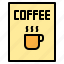 coffee, coffee shop, drink, menu, shop 