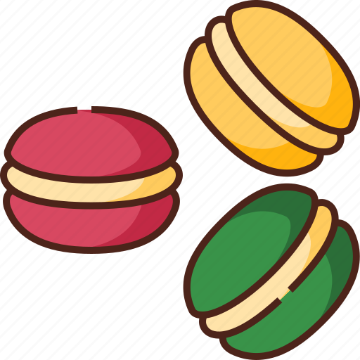 Macaron, sweet, dessert, cake, bakery, food, biscuit icon - Download on Iconfinder