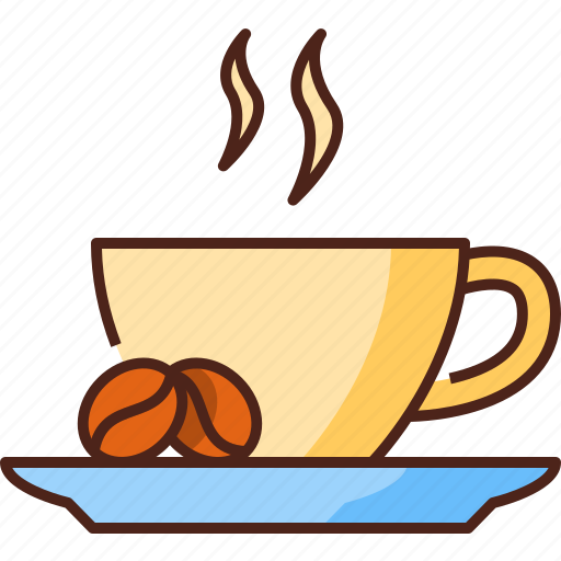 Coffee, drink, cup, food, tea, hot, beverage icon - Download on Iconfinder