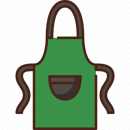 Apron, kitchen, cooking, food, cook, chef, equipment icon - Download on Iconfinder